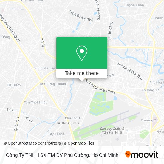 Công Ty TNHH SX TM DV Phú Cường map