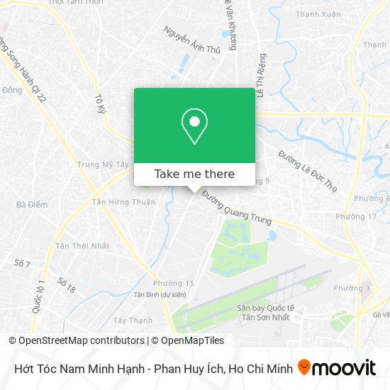 Hớt Tóc Nam Minh Hạnh - Phan Huy Ích map