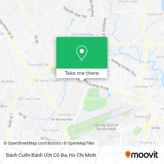 Bánh Cuốn Bánh Ướt Cô Ba map