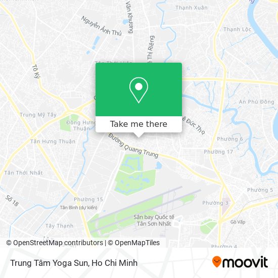 Trung Tâm Yoga Sun map