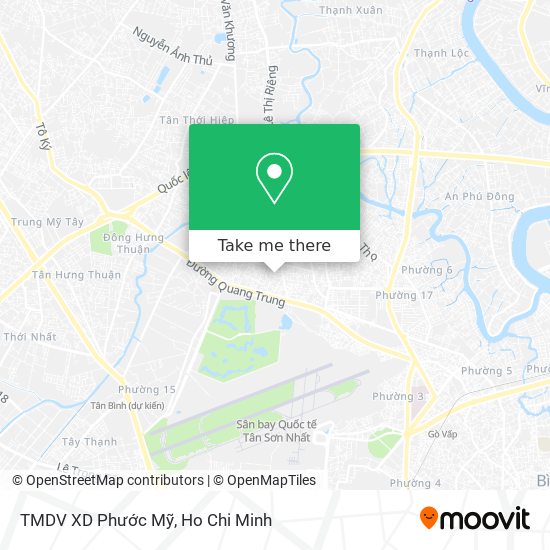 TMDV XD Phước Mỹ map