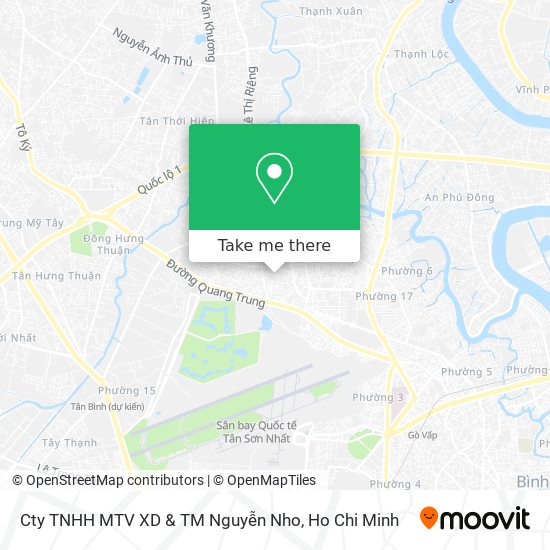 Cty TNHH MTV XD & TM Nguyễn Nho map
