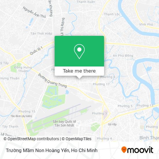 Trường Mầm Non Hoàng Yến map