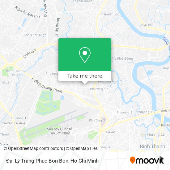 Đại Lý Trang Phục Bon Bon map