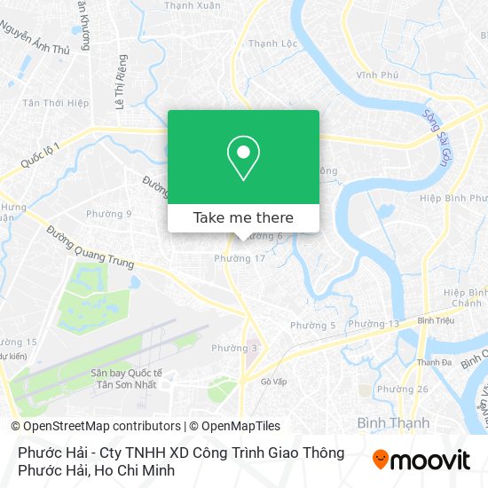 Phước Hải - Cty TNHH XD Công Trình Giao Thông Phước Hải map