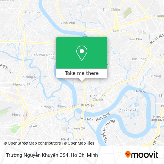 Trường Nguyễn Khuyến CS4 map