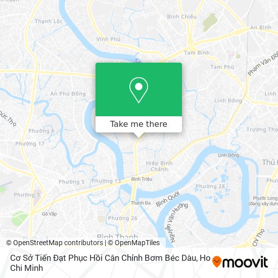 Cơ Sở Tiến Đạt Phục Hồi Cân Chỉnh Bơm Béc Dàu map