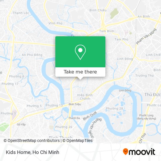 Kids Home map
