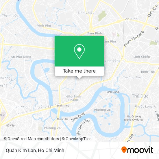 Quán Kim Lan map