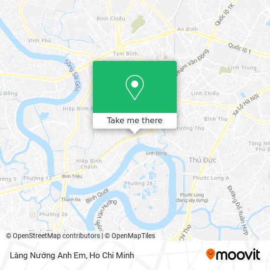 Làng Nướng Anh Em map