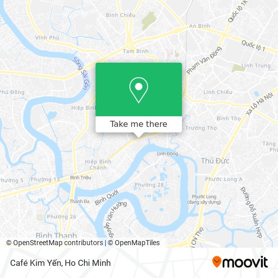 Café Kim Yến map