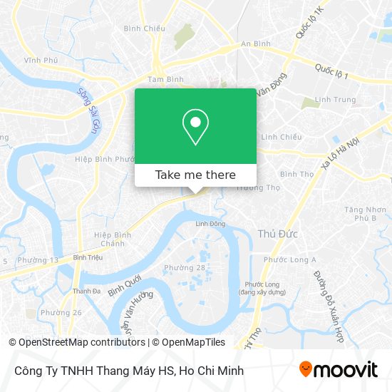 Công Ty TNHH Thang Máy HS map