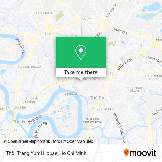 Thời Trang Yumi House map
