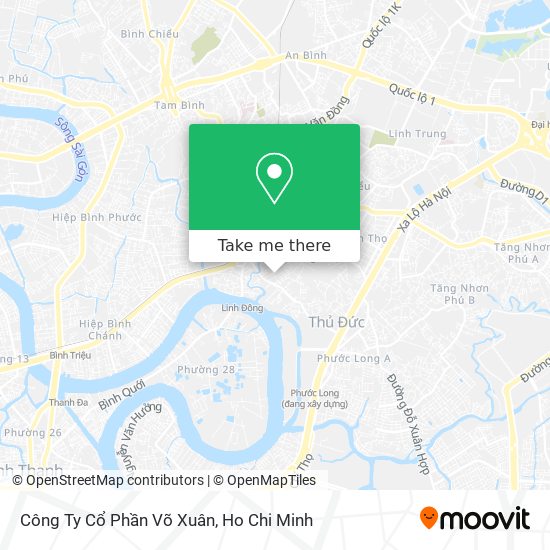 Công Ty Cổ Phần Võ Xuân map