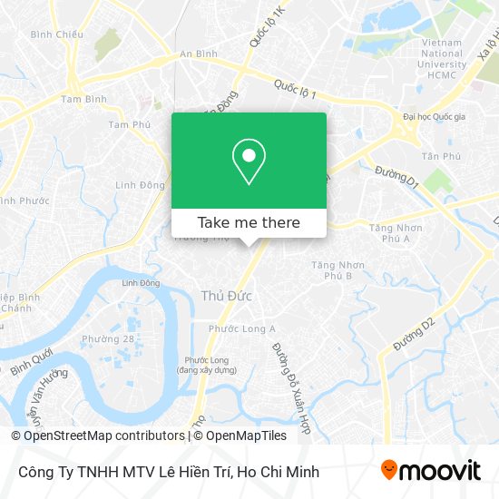 Công Ty TNHH MTV Lê Hiền Trí map