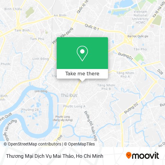 Thương Mại Dịch Vụ Mai Thảo map