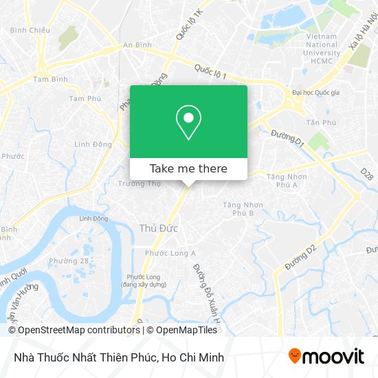 Nhà Thuốc Nhất Thiên Phúc map