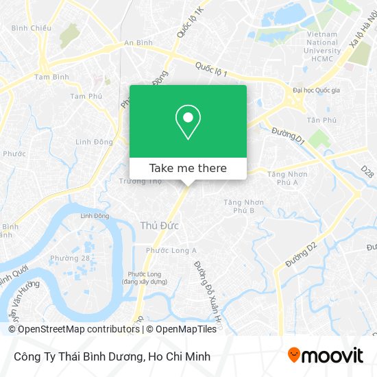 Công Ty Thái Bình Dương map