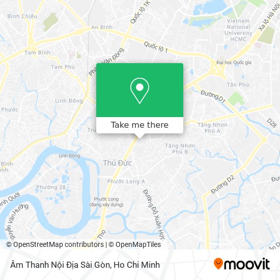 Âm Thanh Nội Địa Sài Gòn map