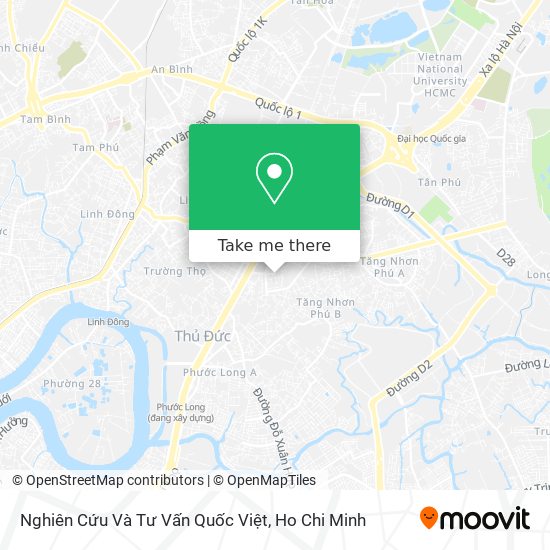 Nghiên Cứu Và Tư Vấn Quốc Việt map