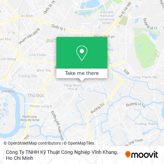 Công Ty TNHH Kỹ Thuật Công Nghiệp Vĩnh Khang map