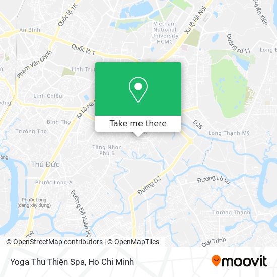 Yoga Thu Thiện Spa map