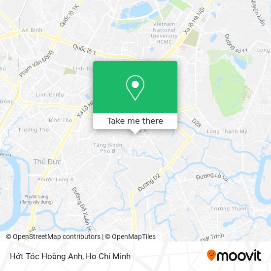 Hớt Tóc Hoàng Anh map