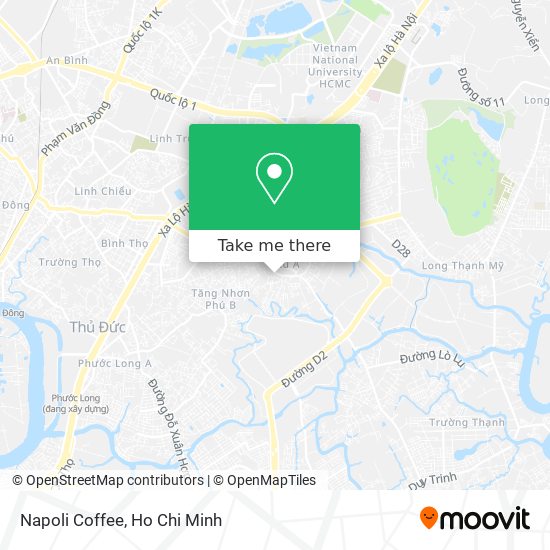 Napoli Coffee map