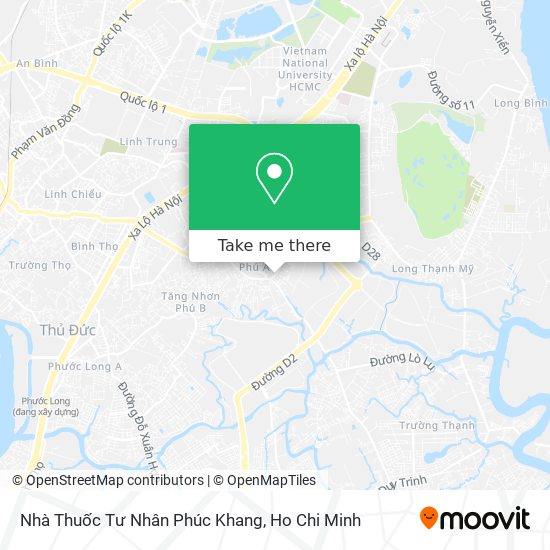 Nhà Thuốc Tư Nhân Phúc Khang map