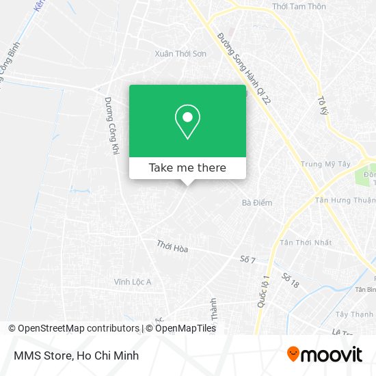 MMS Store map