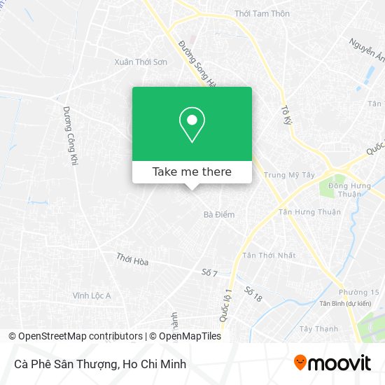 Cà Phê Sân Thượng map