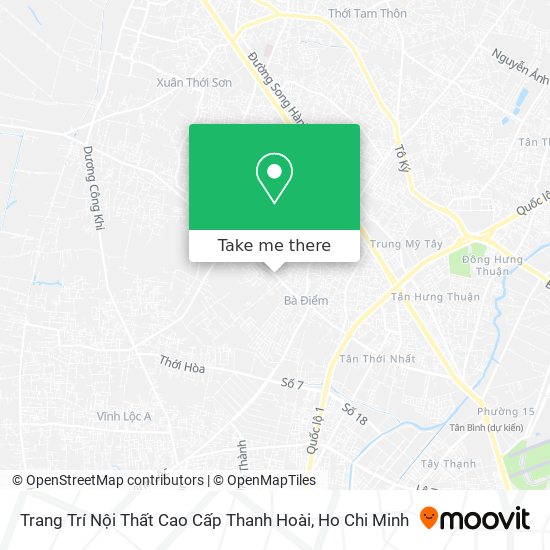 Trang Trí Nội Thất Cao Cấp Thanh Hoài map