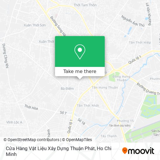 Cửa Hàng Vật Liệu Xây Dựng Thuận Phát map