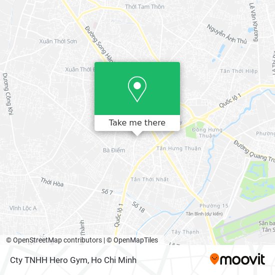 Cty TNHH Hero Gym map