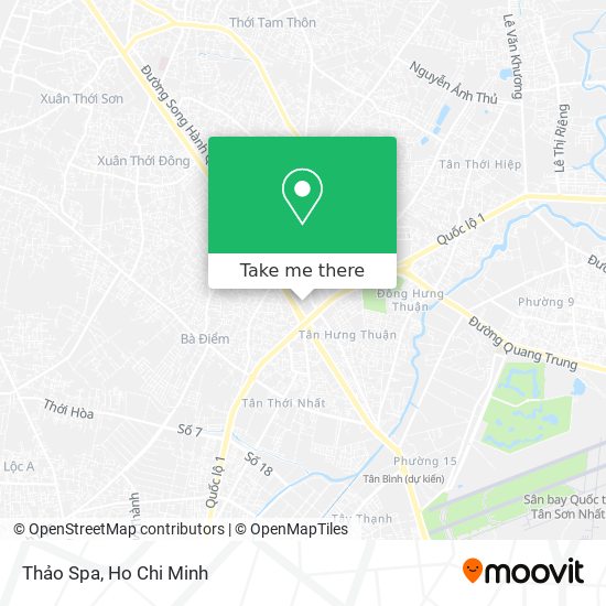Thảo Spa map