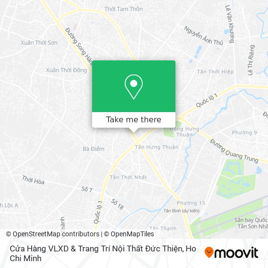 Cửa Hàng VLXD & Trang Trí Nội Thất Đức Thiện map