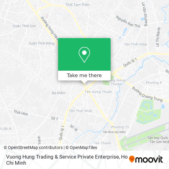 Vuong Hung Trading & Service Private Enterprise map