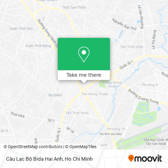 Câu Lạc Bộ Bida Hai Anh map