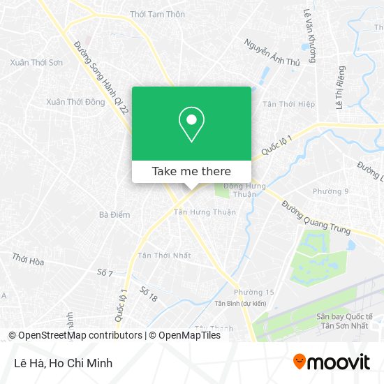 Lê Hà map