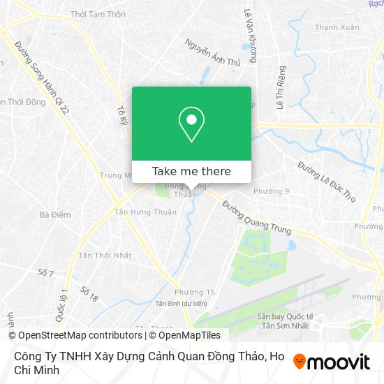 Công Ty TNHH Xây Dựng Cảnh Quan Đồng Thảo map