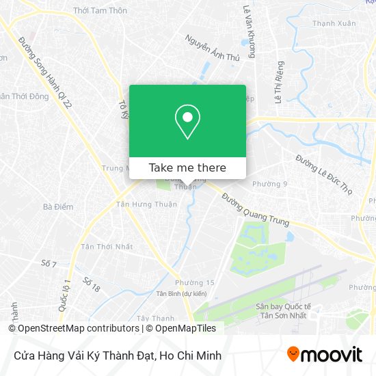 Cửa Hàng Vải Ký Thành Đạt map