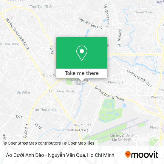 Áo Cưới Anh Đào - Nguyễn Văn Quá map