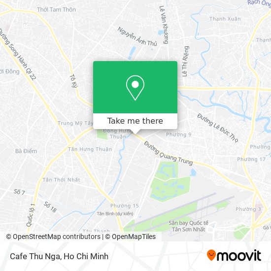 Cafe Thu Nga map