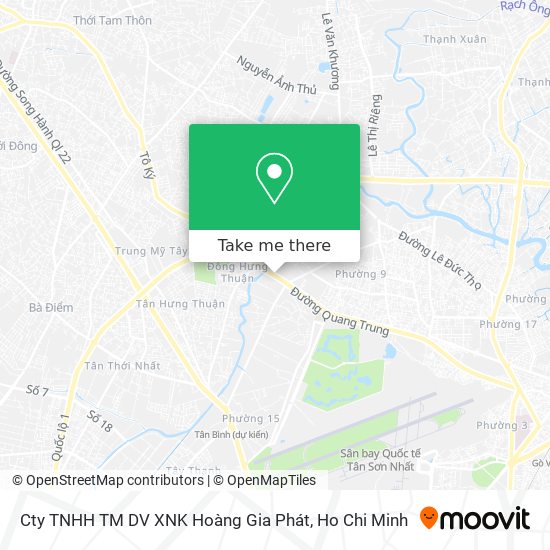 Cty TNHH TM DV XNK Hoàng Gia Phát map