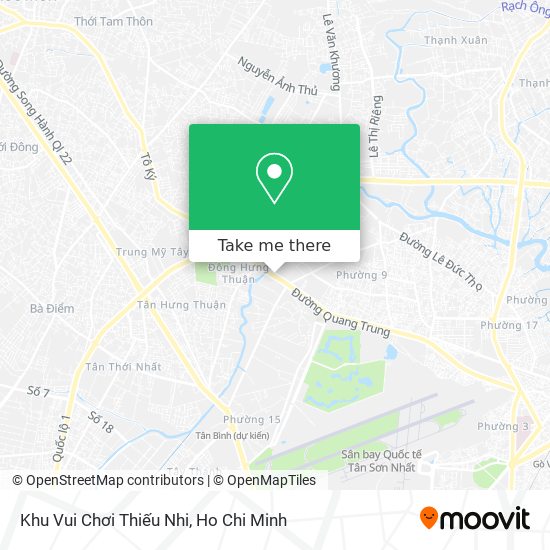 Khu Vui Chơi Thiếu Nhi map