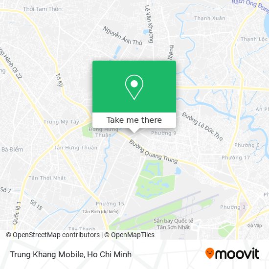 Trung Khang Mobile map