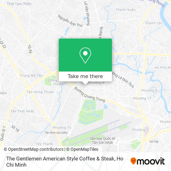 The Gentlemen American Style Coffee & Steak map