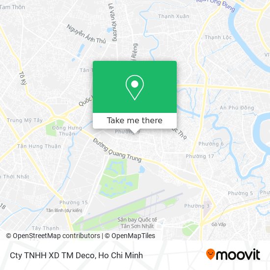 Cty TNHH XD TM Deco map