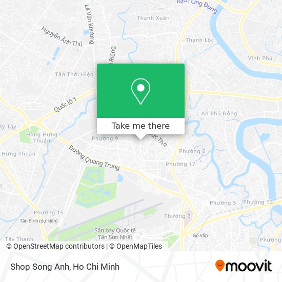 Shop Song Anh map