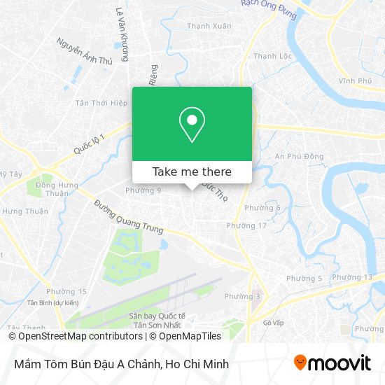 Mắm Tôm Bún Đậu A Chảnh map